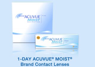 1-DAY ACUVUE® MOIST® Brand Contact Lenses 1-DAY ACUVUE® MOIST® Brand Contact Lenses