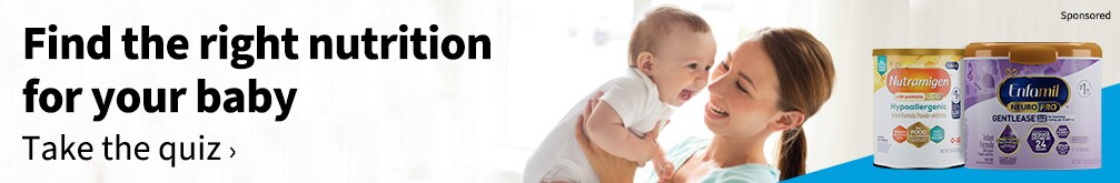 Find the right nutrition for your baby. Take the quiz. Sponsored.