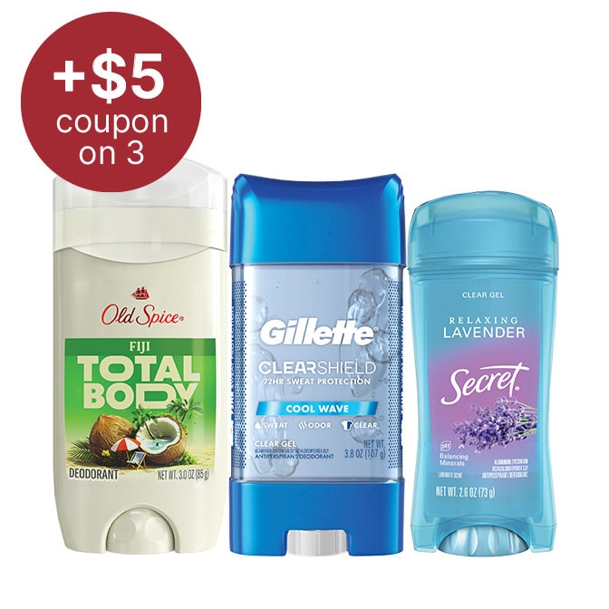+ $5 coupon on 3