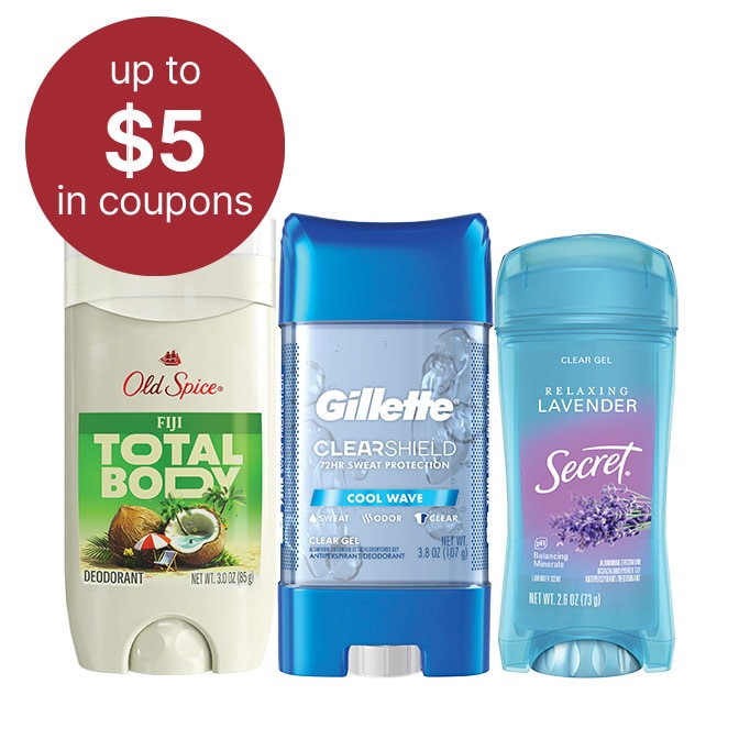 up to $5 in coupons