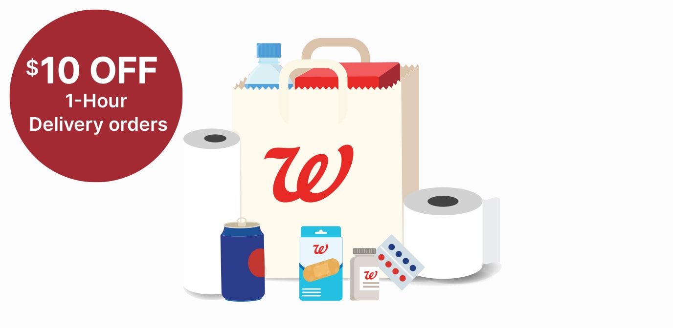 $10 OFF 1-Hour Delivery orders
