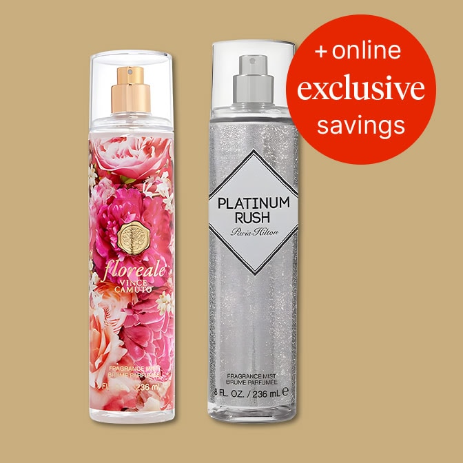 + online exclusive savings