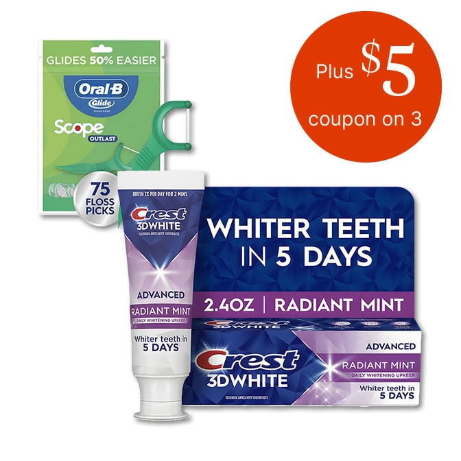 Plus $5 coupobn on 3