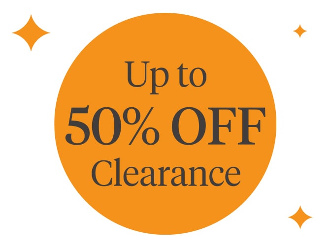 Up to 50% OFF Clearance