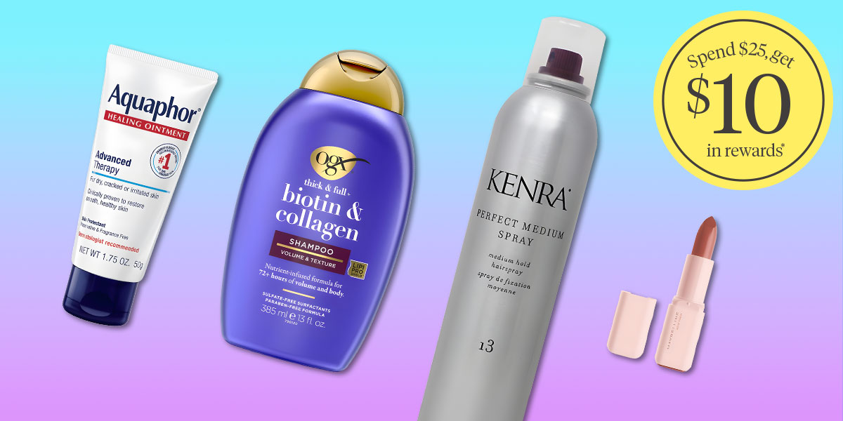 Spend $25, get $10 in rewards