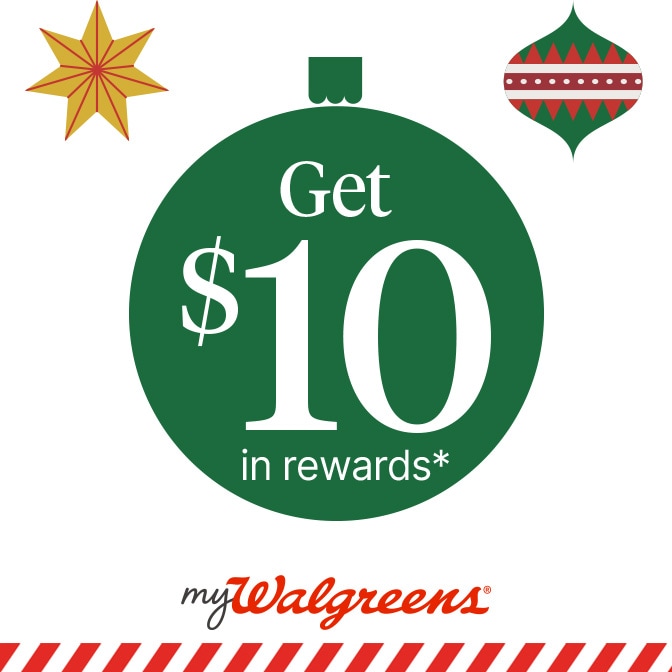 Get $10 in rewards* MyWalgreens(R) 