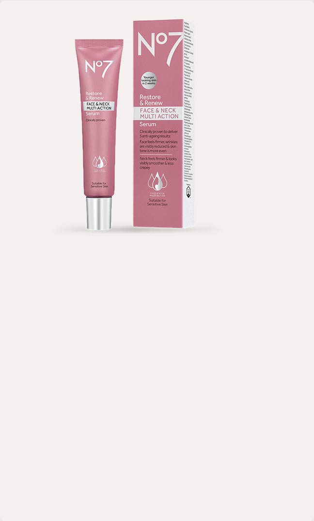 No7 Restore & Renew FACE& NECK MULTI ACTION