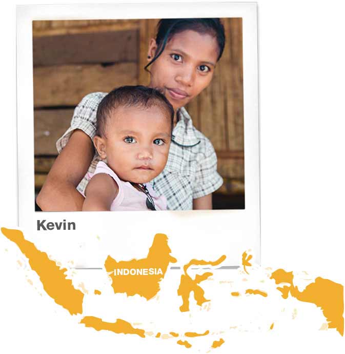 Kevin, Indonesia