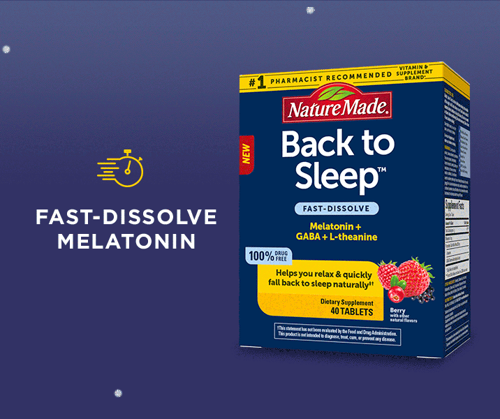Fast-Dissolve Melatonin