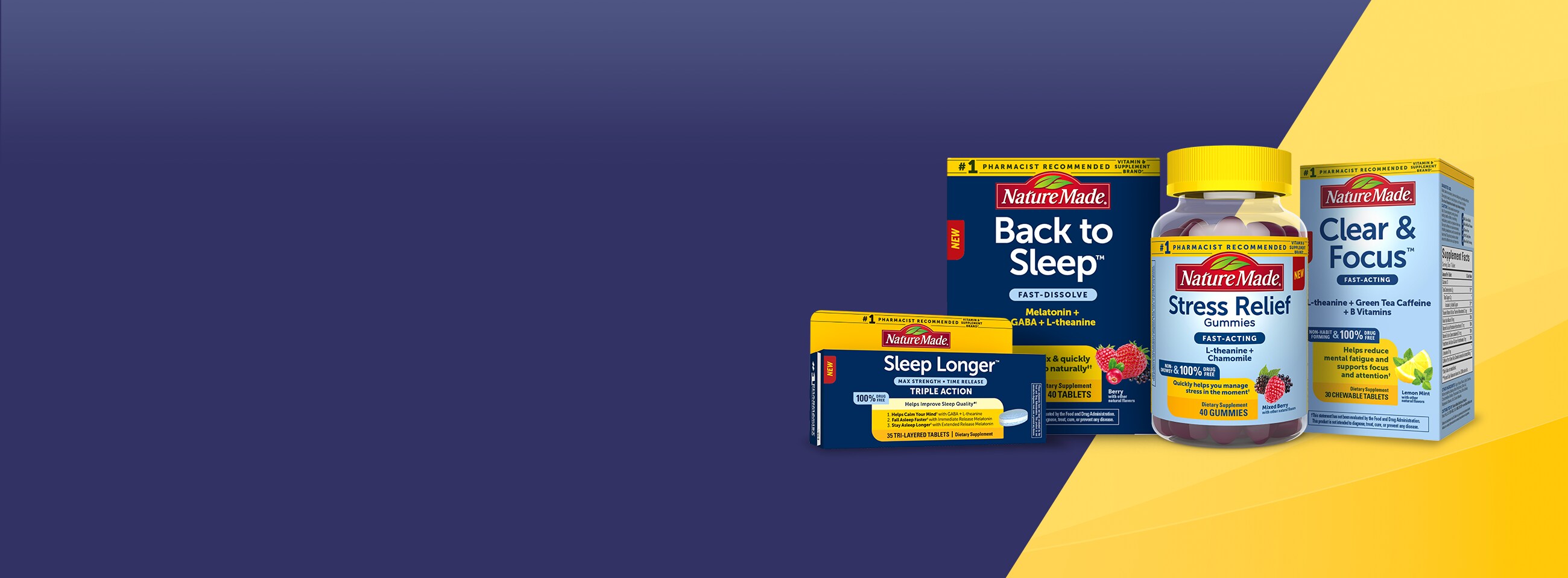 Nature Made® Sleep and Stress Support Walgreens