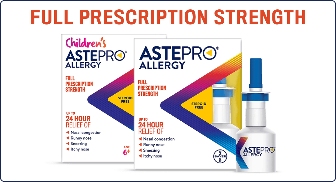 Astepro Allergy Antihistamine Nasal Spray (steroid free)