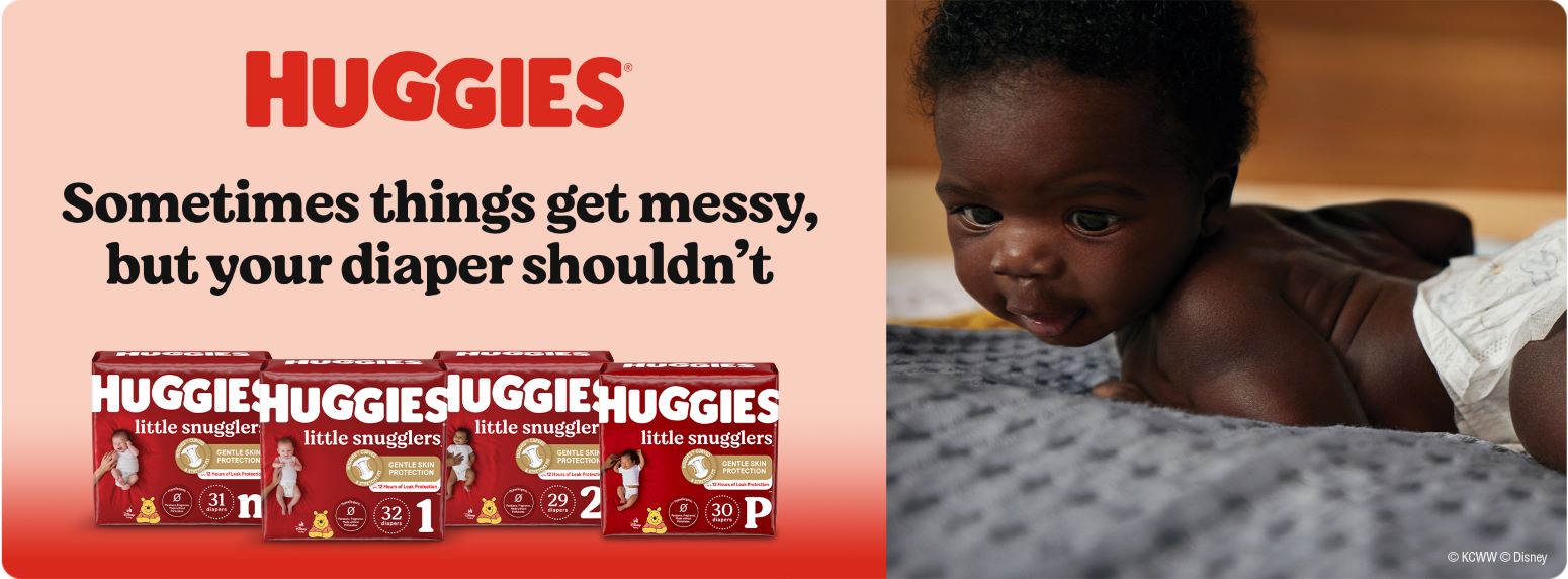 Sometimes things get messy, but your diaper shouldn't
