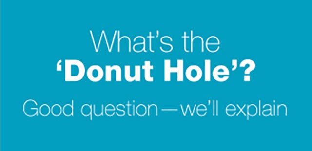 What's the Donut Hole? Good question—we'll explain.