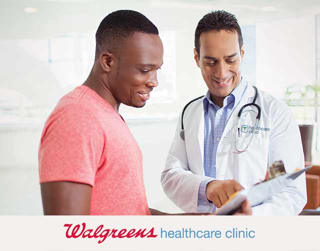 Walgreens healthcare clinic.