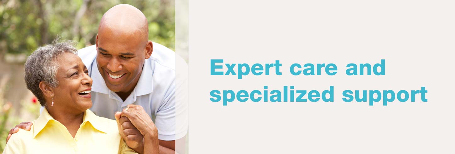 Expert care and specialized support