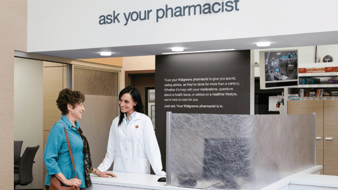 One of America's most trusted professionals is in your neighborhood pharmacy