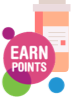 Earn points for refills Earn points for refills
