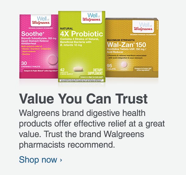 Digestive Health Shop | Walgreens