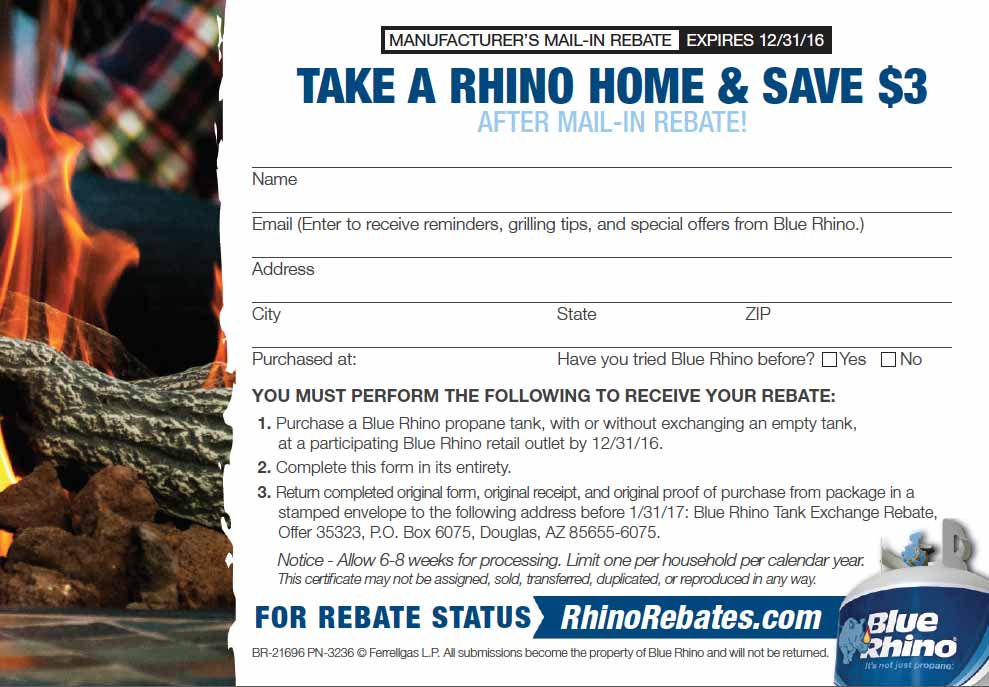 Mail In Rebate One Per Household