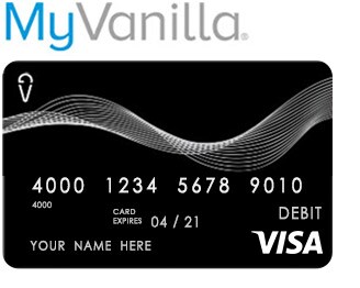 Myvanilla R Prepaid Visa Card