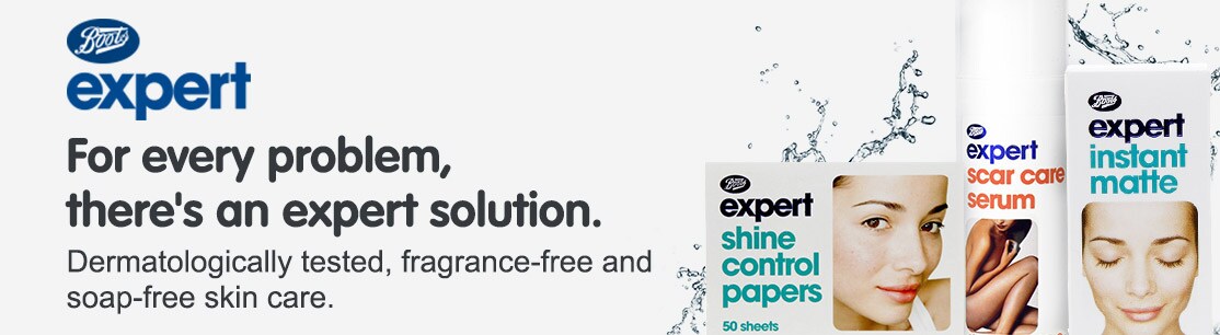Boots Expert. For every problem, there's an expert solution.