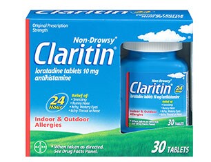Claritin allergy relief