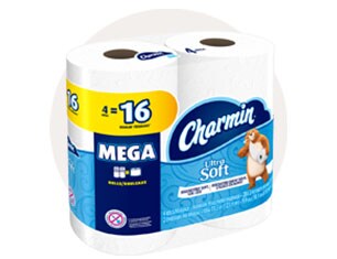 Charmin paper products