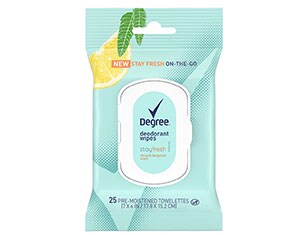 select Degree or Axe deodorant
