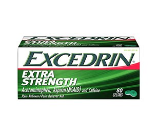 select Excedrin pain relief