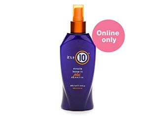 Select salon hair care. Online only.