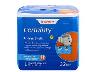 Walgreens Certainty protection