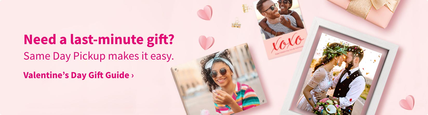 Need a last-minute gift? Same Day Pickup makes it easy. Valentine’s Day Gift Guide.