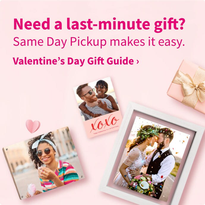 Need a last-minute gift? Same Day Pickup makes it easy. Valentine's Day Gift Guide.
