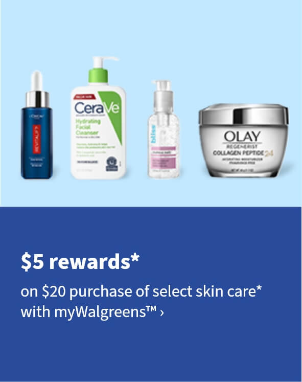 best skin care products walgreens