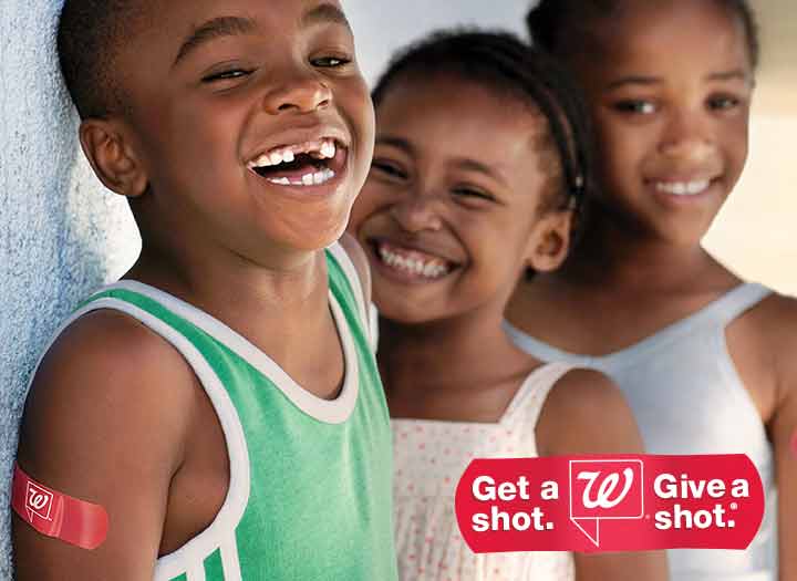 Walgreens - Get a Shot. Give a Shot.(R)