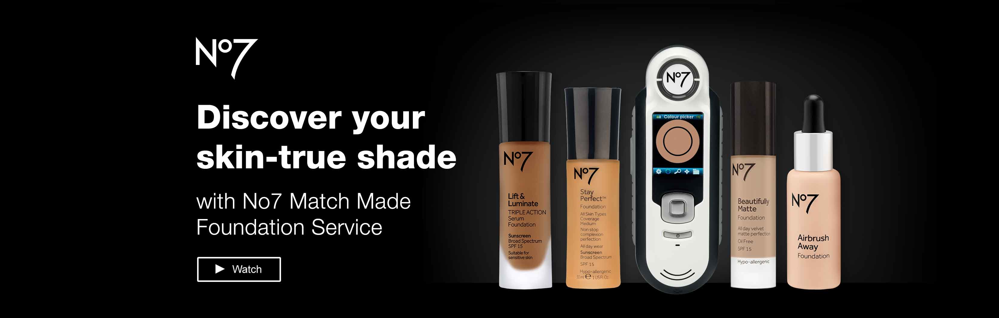 No7 Match Made Foundation Service  Walgreens