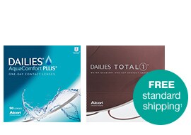 Contact Lenses. Free Standard Shipping.(1)