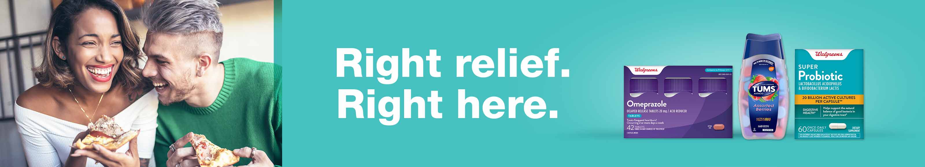 Right relief. Right here.