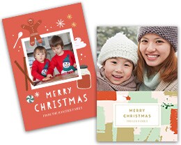 Holiday photo cards