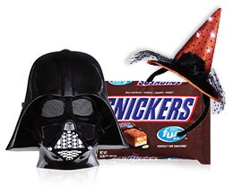 Halloween candy, costumes & more