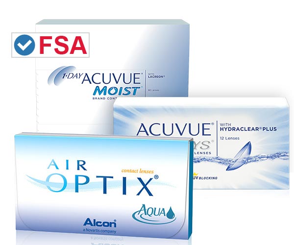 Contact Lenses Even Acuvue. FSA approved.