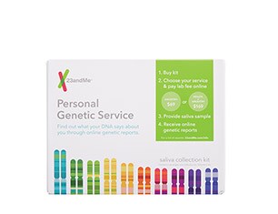 23andMe Personal Genetic Service Saliva Collection Kit