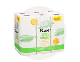 select Nice paper towels or bath tissue
