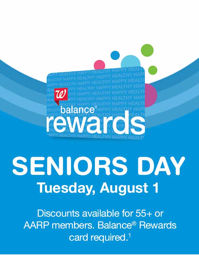Senior Savings Day Walgreens