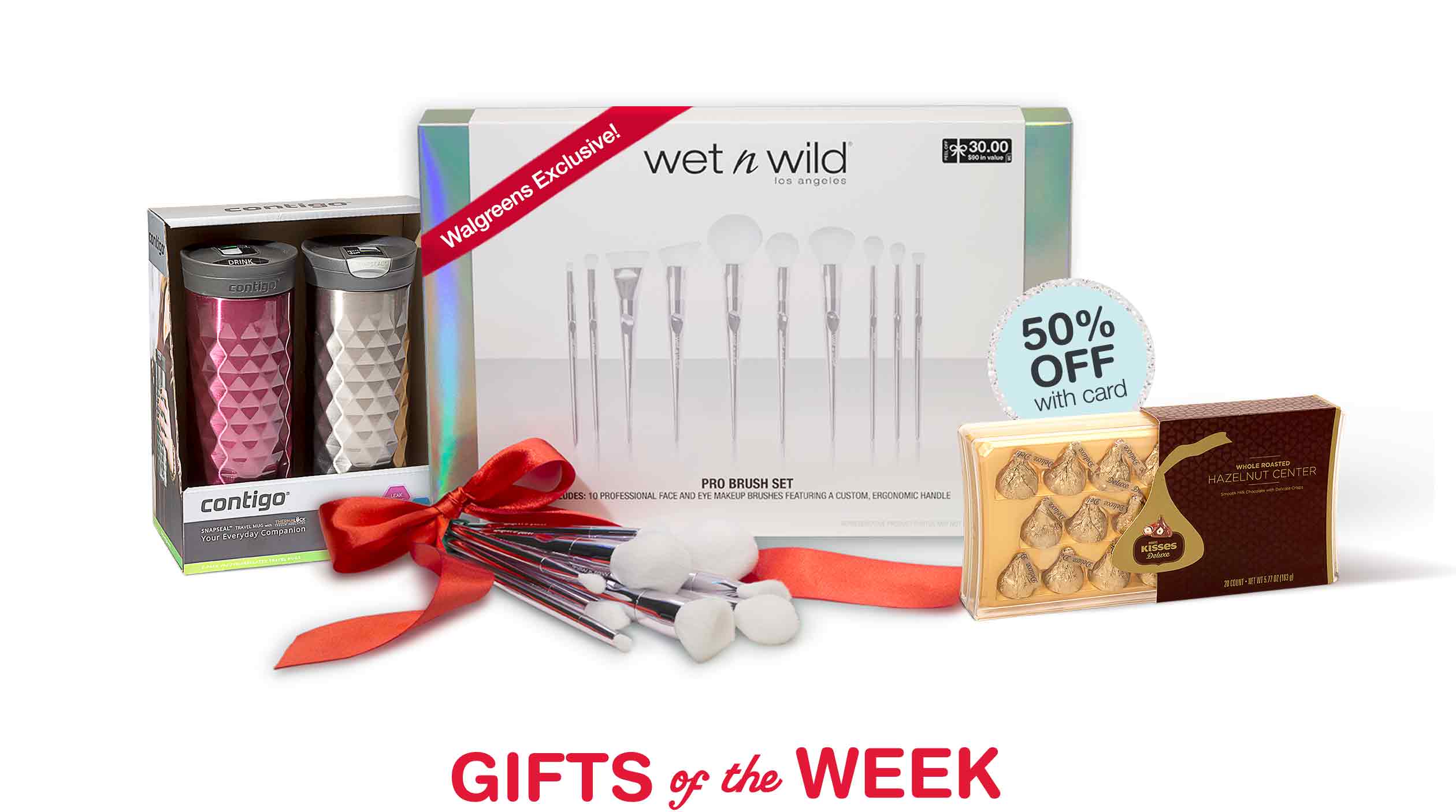 Gifts of the Week. 50% OFF with card.