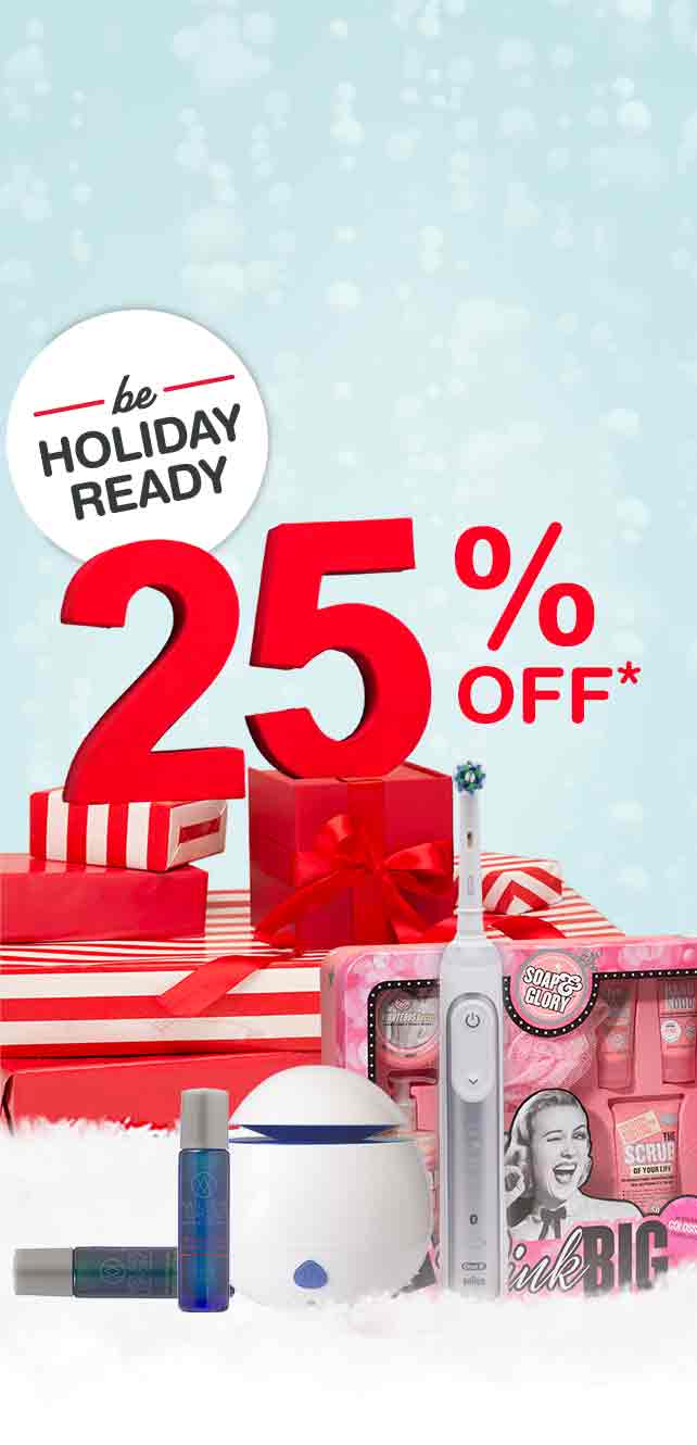 25% OFF regular priced eligible items* 3 Day Shopping Pass, Thurs, 11/23, Friday 11/24, Sat 11/25. In Store and Online. Be Holiday Ready.