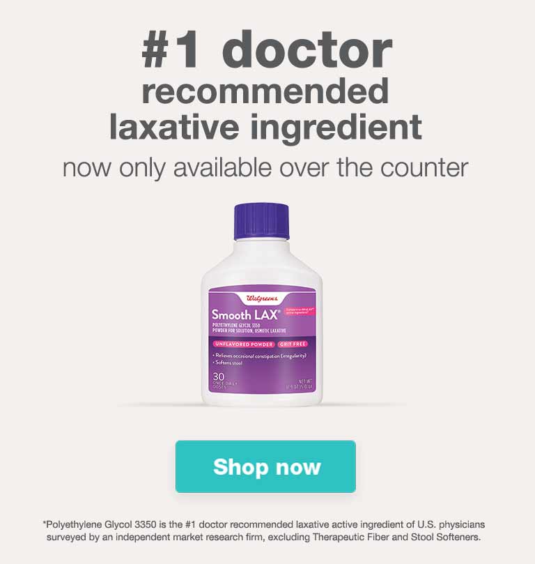 #1 doctor recommended laxative ingredient now only available over the counter. Shop now.