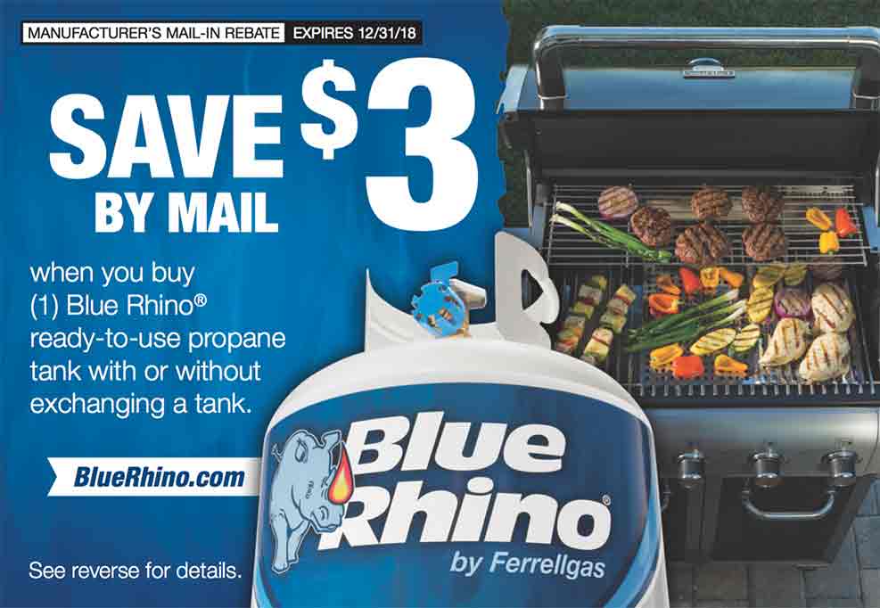 BBQ Grill Propane Gas Blue Rhino Walgreens