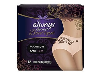 Always Discreet protection