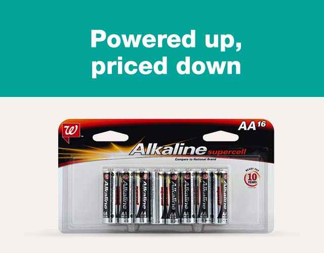 Batteries  Walgreens